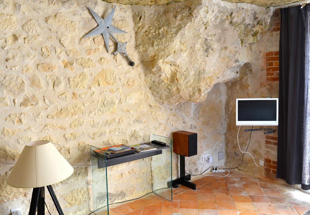 Gites Troglodytes Du Chateau De L'Etoile Vernou-sur-Brenne 部屋 写真