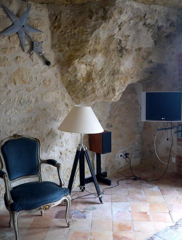 Gites Troglodytes Du Chateau De L'Etoile Vernou-sur-Brenne 部屋 写真